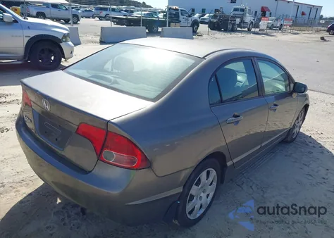 2008 Honda Civic Lx z USA, uszkodzony, nr VIN 2HGFA16528H335527